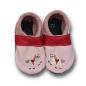 Preview: Krabbelschuhe Pferd auf rosa